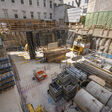 Baustelle Fernkältezentrale Mariannengasse