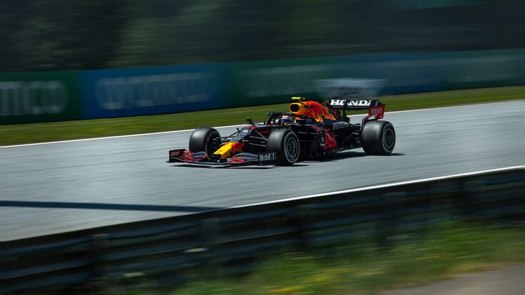 Spielberg, Austria. 3 July 2021. Max Verstappen of Red Bull Racing on track during qualify of Formula 1 Gran Prix 2021 of Austria