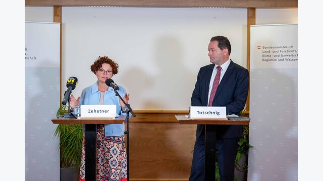 Foto der Pressekonferenz
