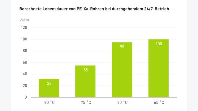 Berechnete Lebensdauer bei 24/7 Betrieb