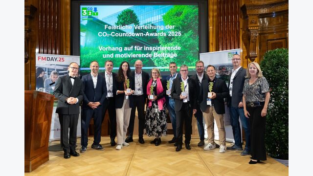 Die Gewinner*innen des CO₂-Countdown-Awards 2025.