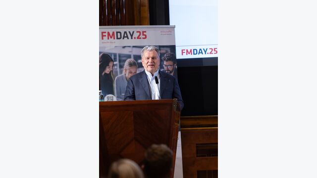 Hans Peter Haselsteiner hielt die Eröffnungs-Keynote.