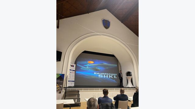 Als Freund von galaktischen Analogien präsentierte Ronald Pommer, wie es mit dem "Raumschiff SHKL" 2026 weitergehen wird.