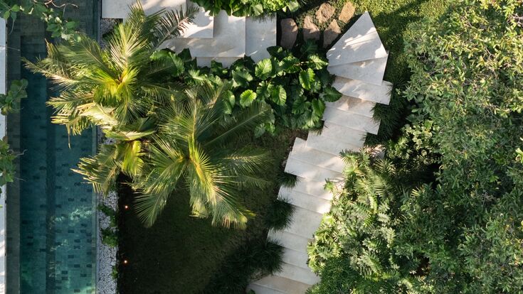 Das Feriendomizil Lost Villa auf Bali setzt auf Axor-Armaturen.