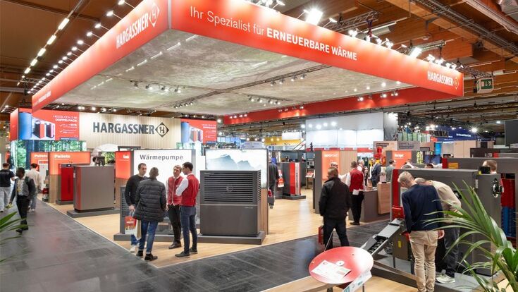 Hargassner Messestand presse