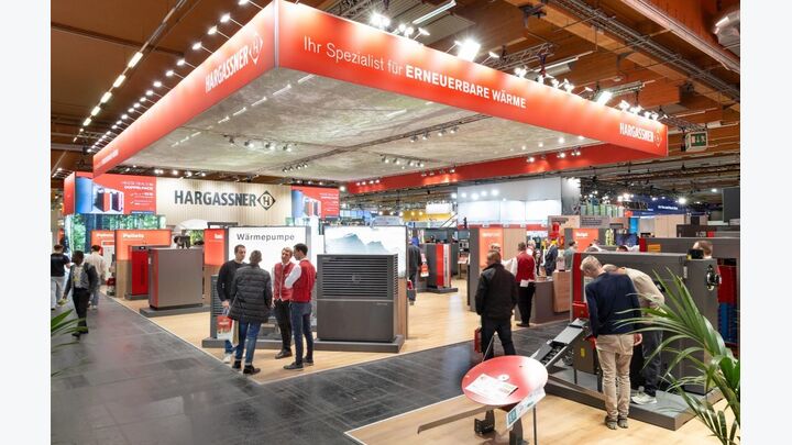 Hargassner Messestand presse