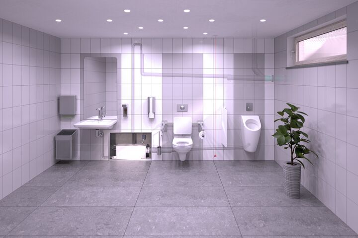 Die neue Minilift-Familie deckt Anwendungen vom Waschbecken bis hin zum kompletten Sanitärbereich mit WC ab.