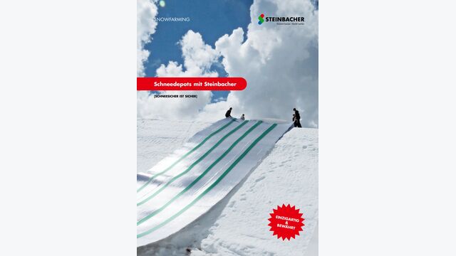 "Snow-Farming" bei Steinbacher