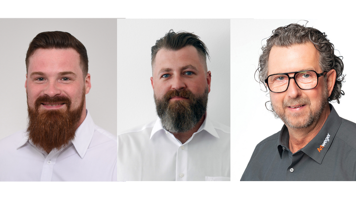 Michael Leidinger, René Zauner und Christian Schörkl (v.l.n.r.) verstärken das Artweger-Vertriebsteam.