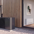 Die Mozart Wärmepumpe und der flache Fina Fancoil bilden ein abgestimmtes System für angenehme Raumtemperaturen im Sommer und Winter.