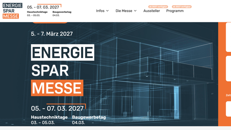 Website Energiesparmesse