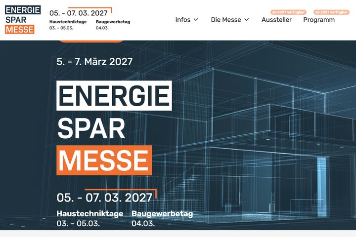 Website Energiesparmesse