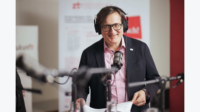 Sommer bei der Aufzeichnung des Kammer-Podcasts „JETzt:“
