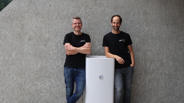 Wolfgang Gassler (links) und Stefan Jörer (rechts) haben geht-e gemeinsam gegründet.