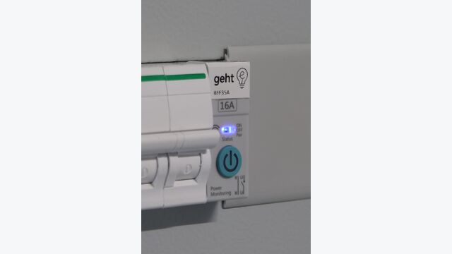 Klein, aber oho: Der intelligente Schalter von geht-e.